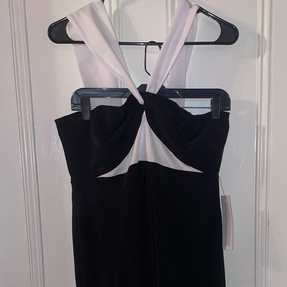 NWT Topshop cocktail dress in black and white! - Picture 4 of 8